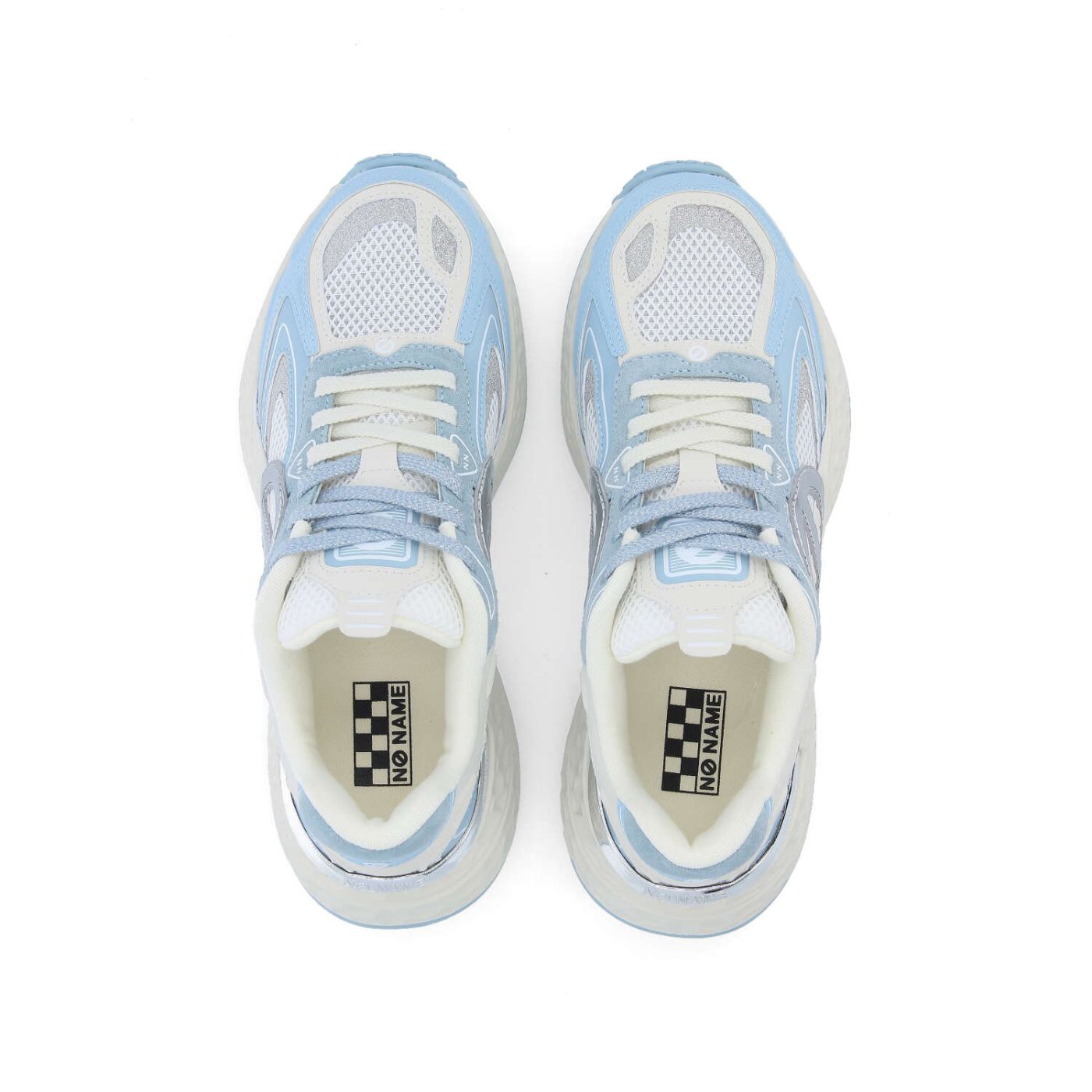 CARTER 2.0 TECH W - MESH/STAMP/STMP - BLANC CASSE/BLEU/ARGENT